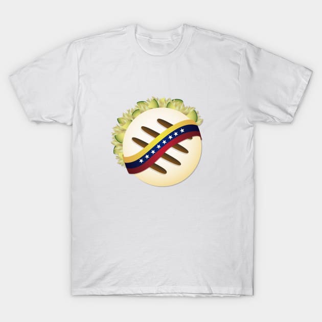 Reina Pepiada - Arepa T-Shirt by MIMOgoShopping